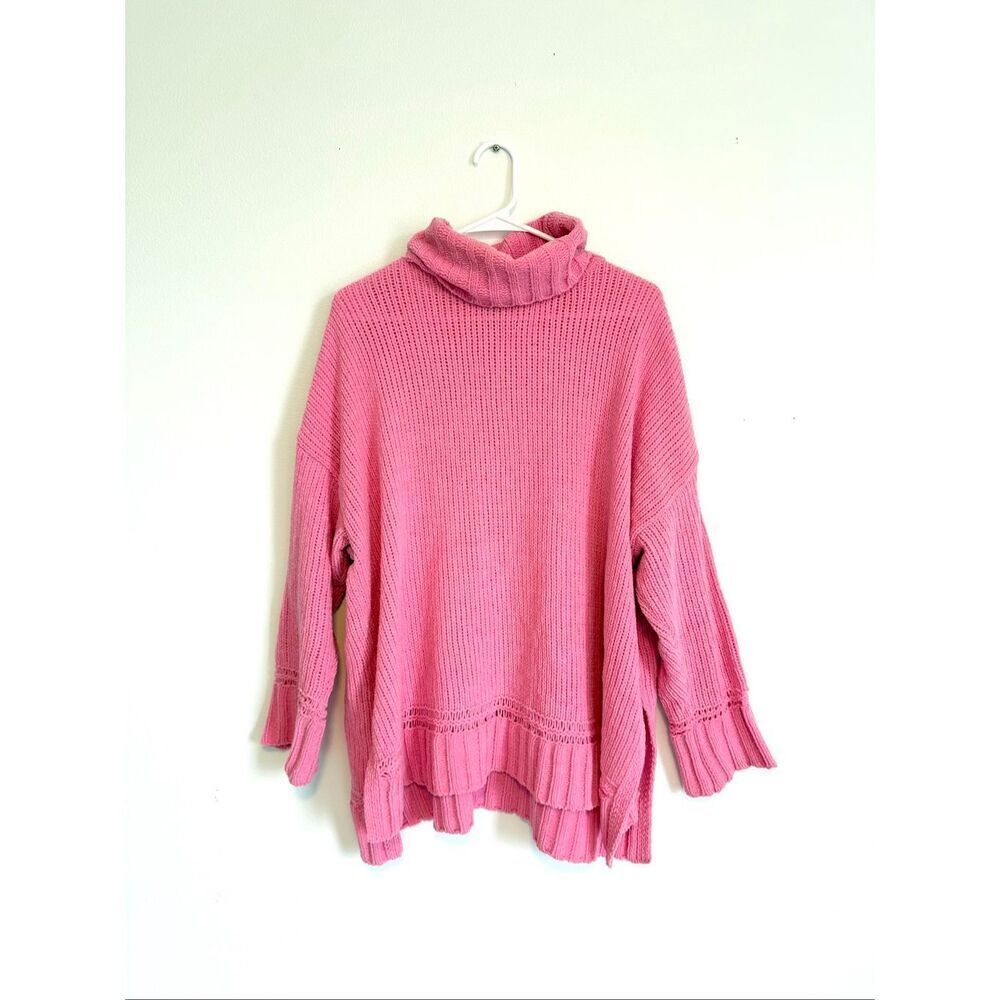Aerie Pink Turtleneck Sweater